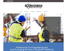 Tablet Screenshot of bonadiman.com